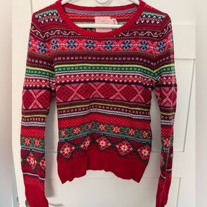 L.O.G.G. H&M Christmas Knit Sweater, size medium